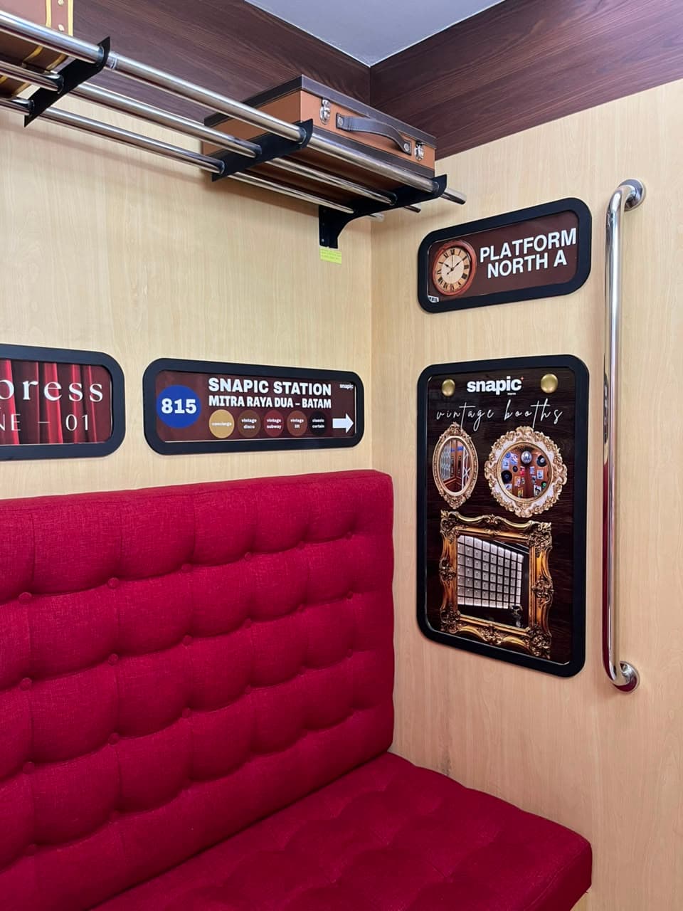 Vintage Subway Booth