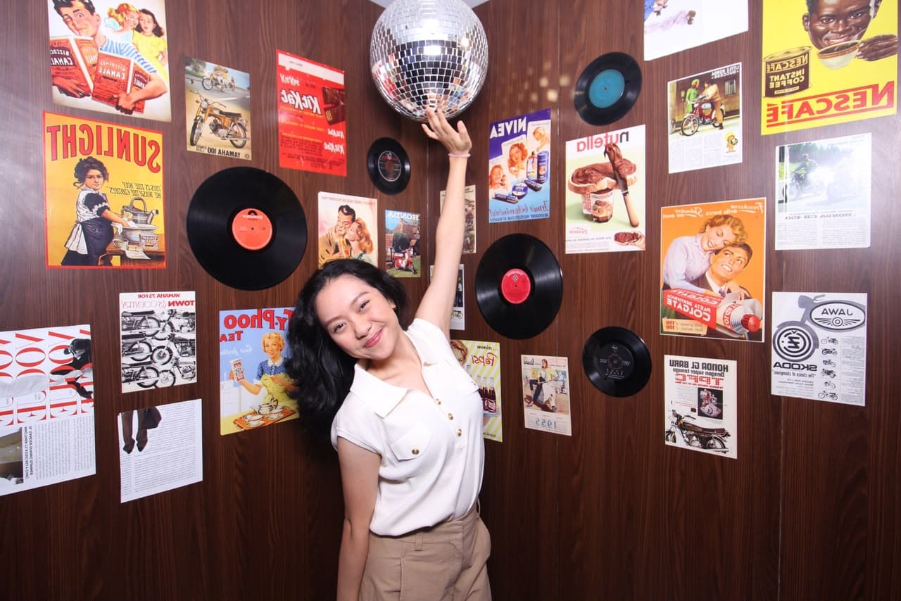 Vintage Disco Booth